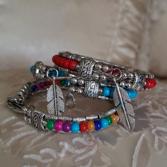 NEW Set of 3 Boho Bracelets - Picture 2 of 8